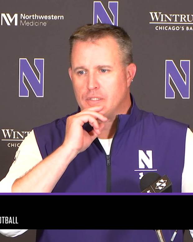 Pat Fitzgerald Postgame Press Conference: Michigan State